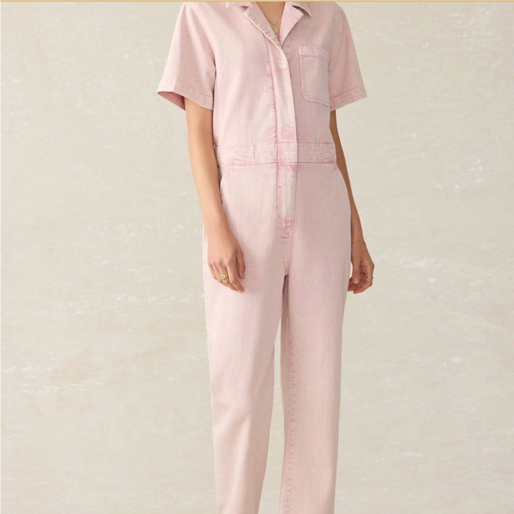 Faherty Pink Jumpsuit